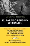 El Paraiso Perdido de John Milton, Coleccion La Critica Literaria Por El Celebre Critico Literario Juan Bautista Bergua, Ediciones Ibericas cover