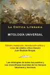 Mitología Universal, Juan Bautista Bergua; Colección La Crítica Literaria por el célebre crítico literario Juan Bautista Bergua, Ediciones Ibéricas cover