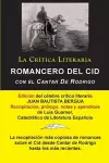 Romancero Del Cid con el Cantar De Rodrigo; Colección La Crítica Literaria por el célebre crítico literario Juan Bautista Bergua, Ediciones Ibéricas cover