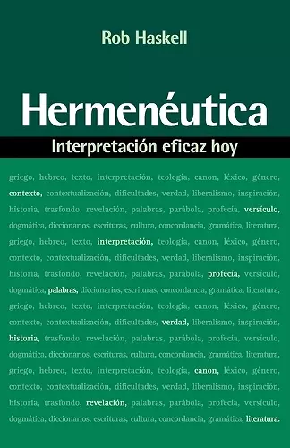 Hermenéutica: Interpretación Eficaz Hoy cover