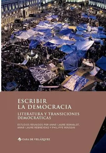 Escribir la democracia cover