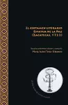 El certamen literario Estatua de la Paz (Zacatecas, 1722) cover