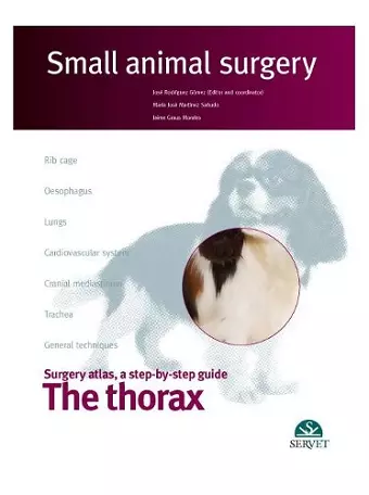 The thorax, Small animal surgery cover