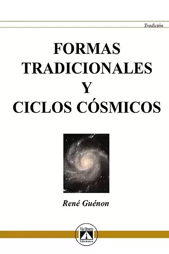 Formas Tradicionales Y Ciclos Cósmicos cover