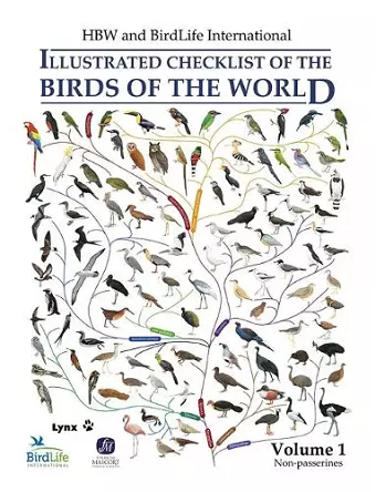 HBW and BirdLife International Illustrated Checklist of the Birds of the World vol.1 cover