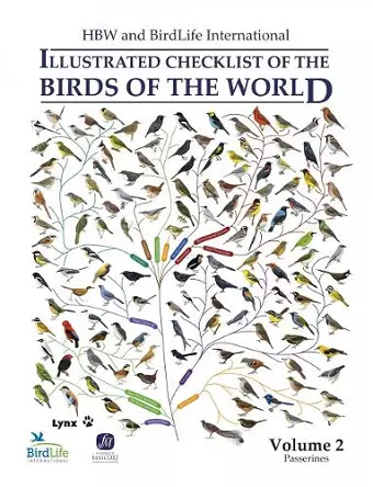 HBW and BirdLife International Illustrated Checklist of the Birds of the World vol.2 cover