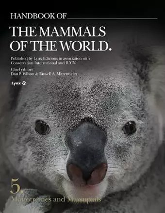 Handbook of the Mammals of the World. Vol.5 cover