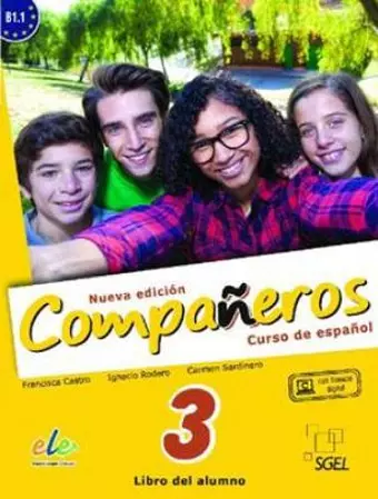 Compañeros 3 - Curso de espanol cover
