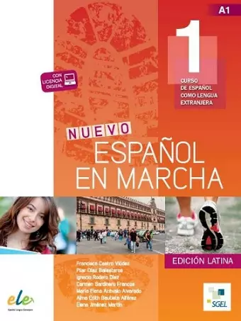 Español en marcha 1 libro del alumno + licencia digital. Edición Latina. A1 cover