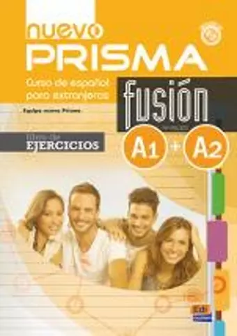 Nuevo Prisma Fusion A1 + A2: Exercises Book cover