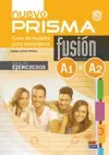 Nuevo Prisma Fusion A1 + A2: Exercises Book cover