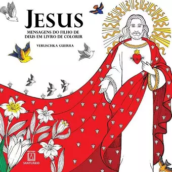 Jesus mensagens do filho de Deus em livro para colorir cover