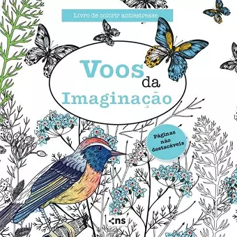 Livro de Colorir Antiestresse Voos Da Imaginacao cover