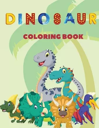 Dinosaur Coloring Book cover