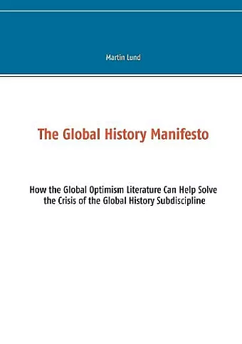 The Global History Manifesto cover
