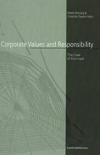 Corporate Values & Responsibility cover