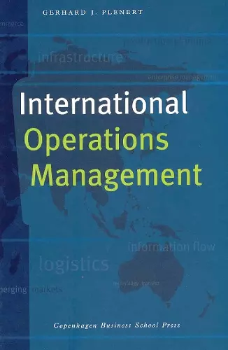 International Operations Management cover