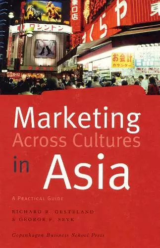 Marketing Across Cultures in Asia cover