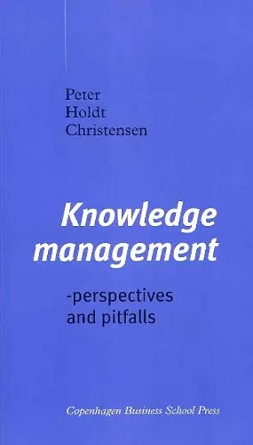 Knowledge Management cover