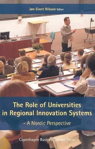 Role of Universities in Regional Innovation Systems cover