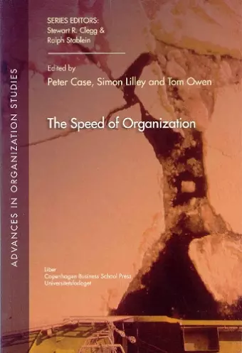 Speed of Organization cover