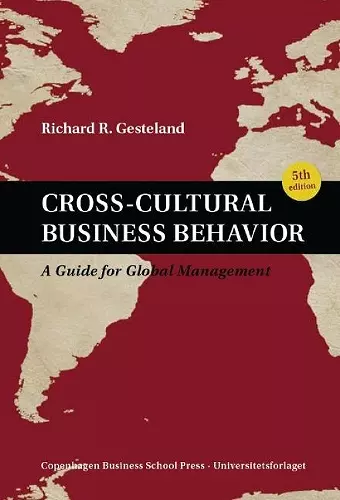 Cross-Cultural Business Behavior cover