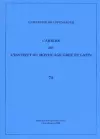 Cahiers de l'Institut du Moyen-Âge Grec et Latin cover