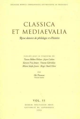 Classica et Mediaevalia cover