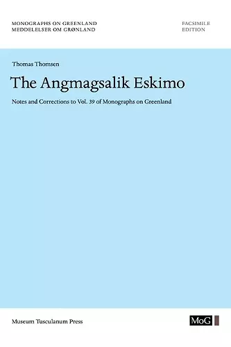 The Angmagsalik Eskimo cover