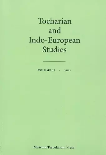 Tocharian & Indo-European Studies cover