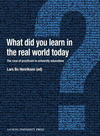 What Did You Learn in the Real World Today? cover