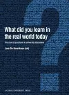 What Did You Learn in the Real World Today? cover