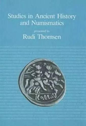 Studies in Ancient History & Numismatics cover