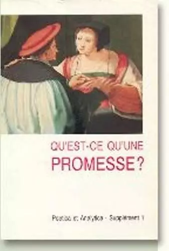 Qu'est-Ce Qu'une Promesse? cover