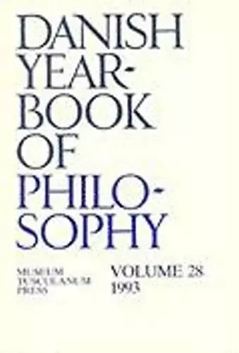 Danish Yearbook of Philosophy cover