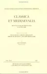 Classica et Mediaevalia vol. 46 cover