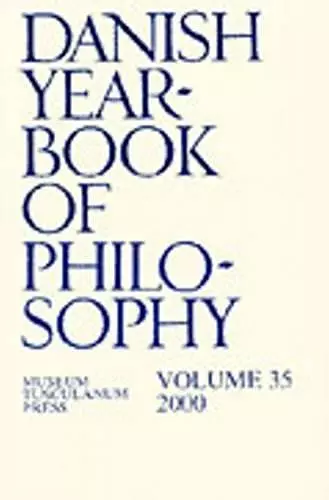 Danish Yearbook of Philosophy cover