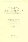 Classica et Mediaevalia cover