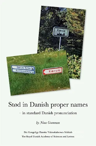 Stød in Danish Proper Names cover