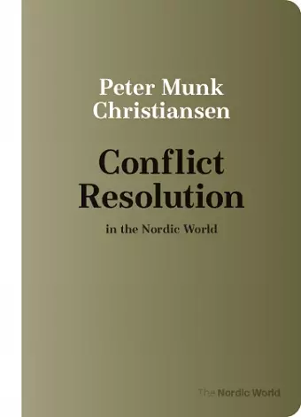 Conflict Resolution in the Nordic World cover