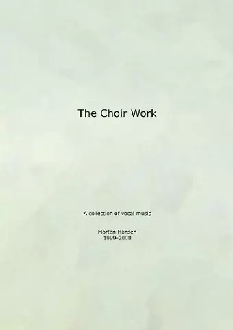 The Choir Work cover