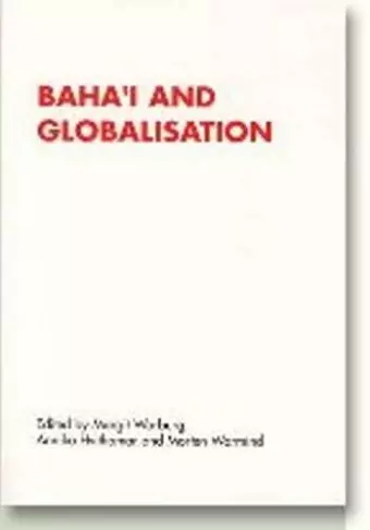 Baha'i & Globalisation cover