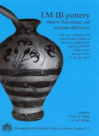 LM IB Pottery cover