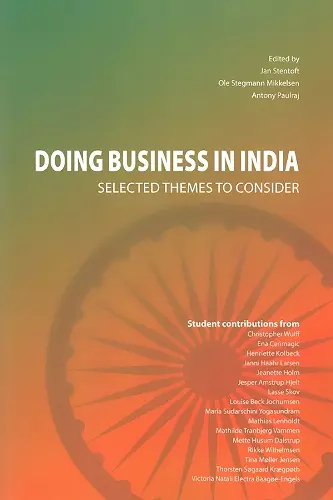 Doing Business in India cover