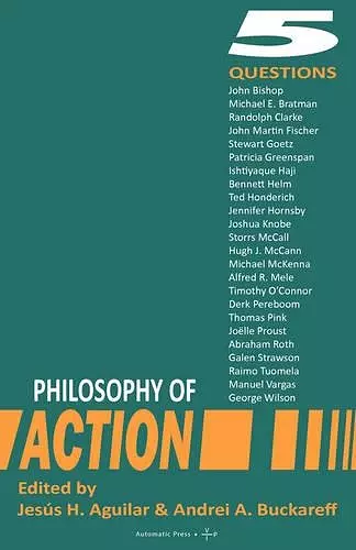 Philosophy of Action cover