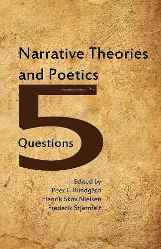 Narrative Theories and Poetics cover