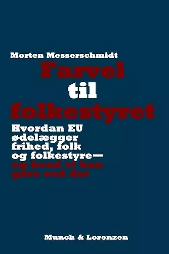 Farvel til folkestyret cover