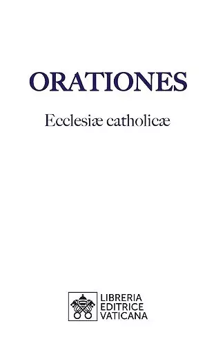 Orationes cover