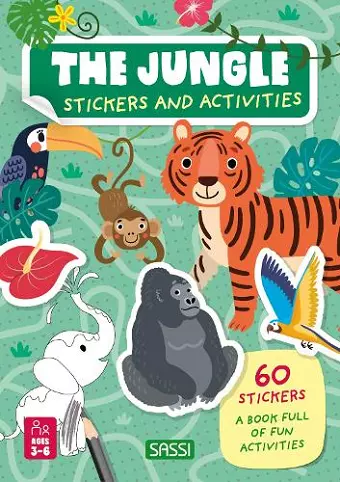 Stickers and Activities. The Jungle cover