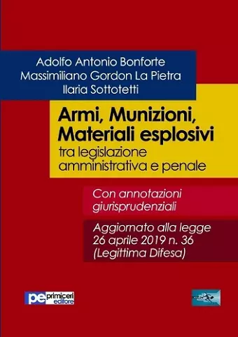 Armi, Munizioni, Materiali esplosivi cover